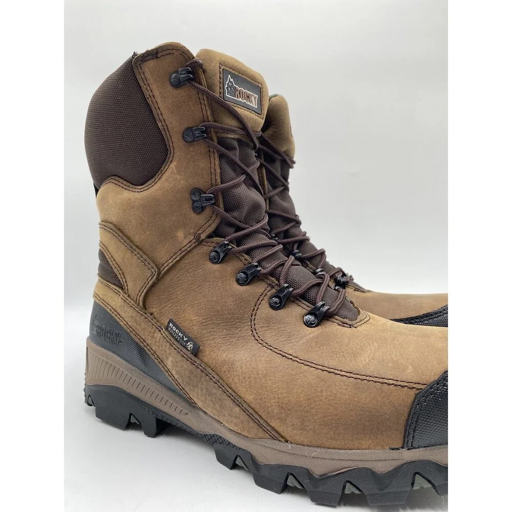 Rocky ADAPTAGRIP RKSO181 Men's NEW Work Boots Brown US Size 11.5 M - Picture 3 of 11